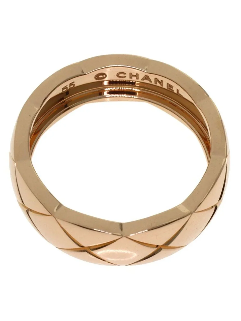 Chanel Coco Crush 55 Ring 18k Pink Gold